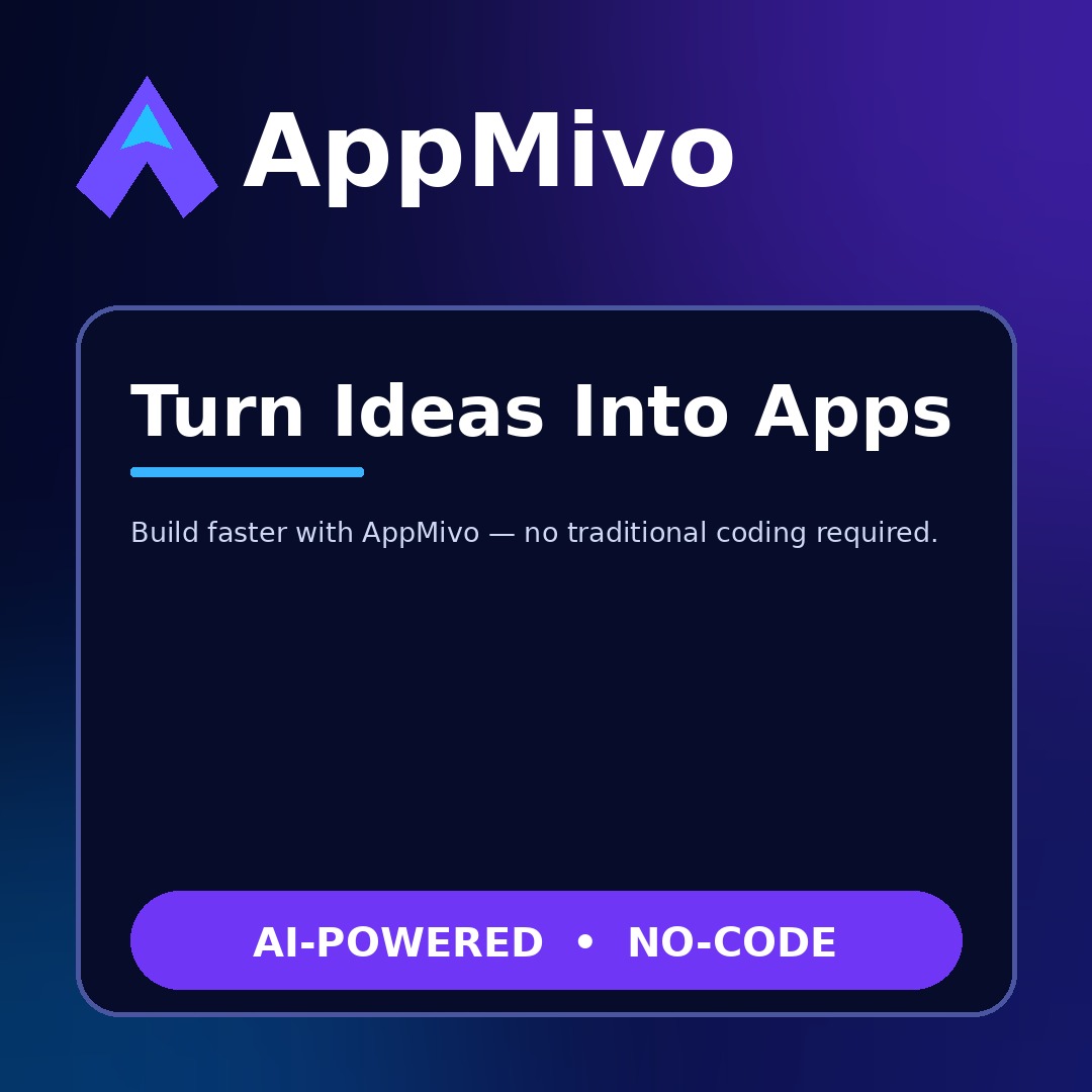 AppMivo 1080 by 1080 banner